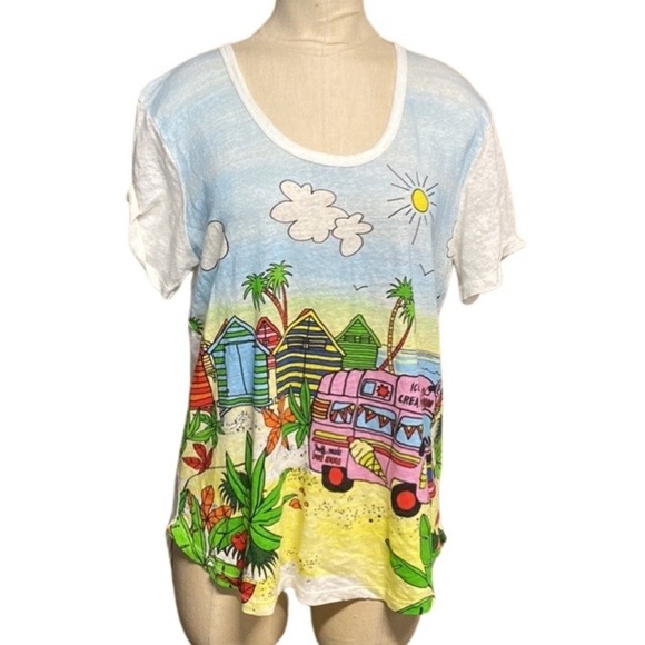 MIRA MIKATI T SHIRT SIZE 36/small ICE CREAM CAN MYLALALAND LIMITED - Picture 1 of 6